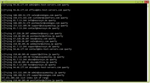 sbr smtp scanner 2025