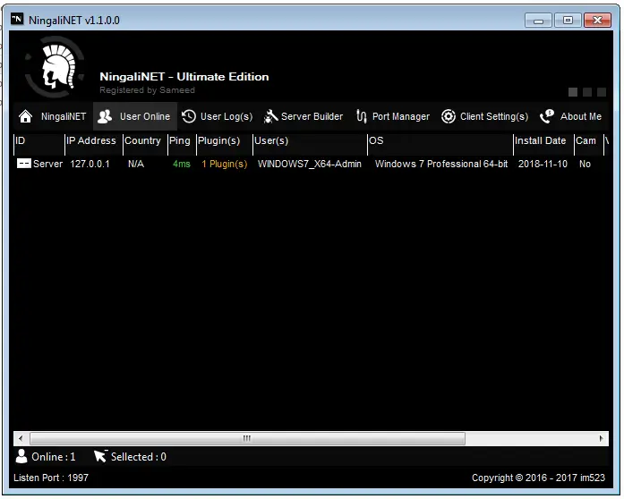 Ningali NET v1.1