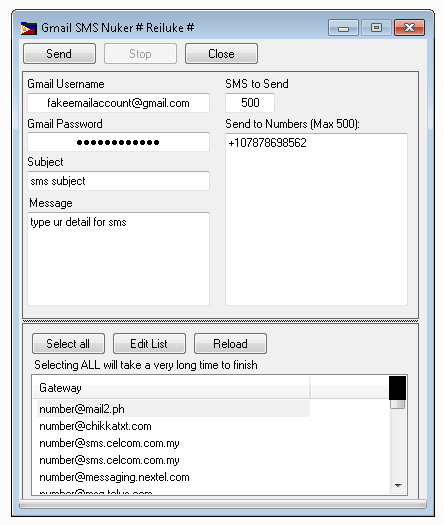 SMS Nuker 2025