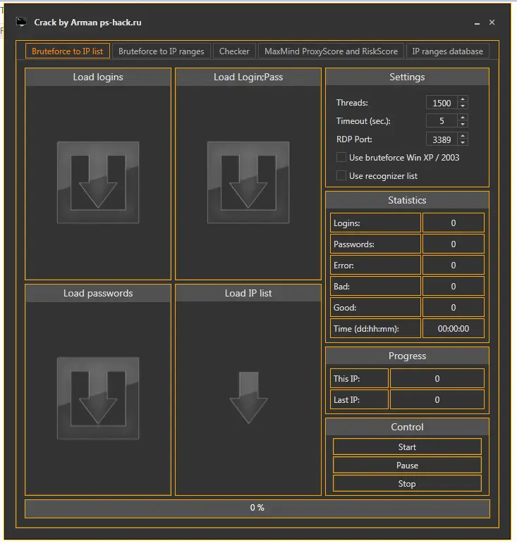 RDP Brute 2025