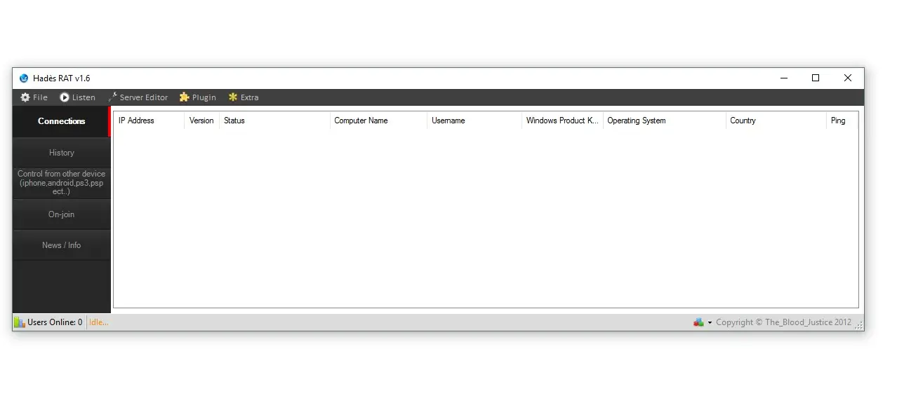 Hades RAT V1.6