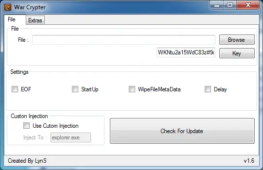 War Crypter 1.6