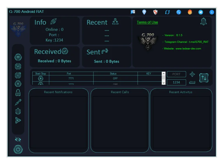 G-700 RAT V6.1.5