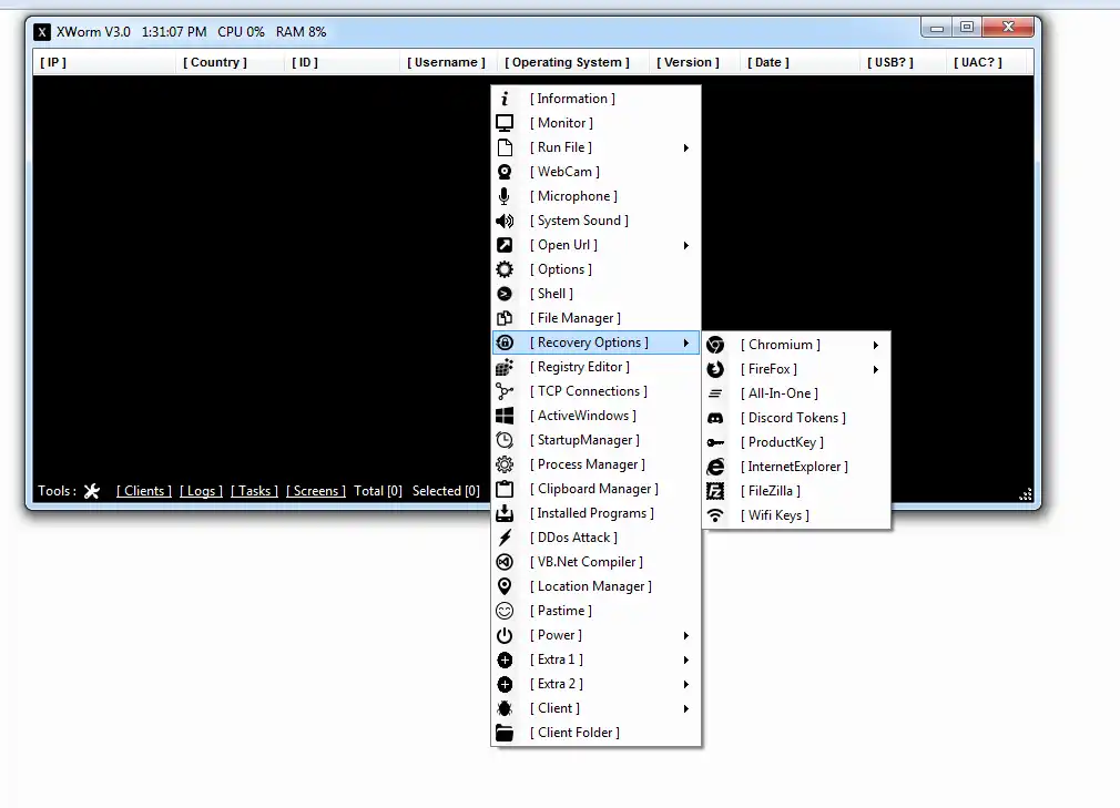 XWORM V 3.0 Cracked