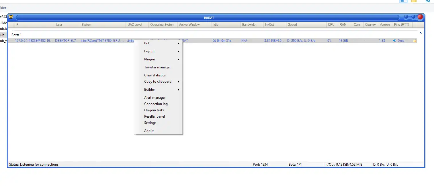 BitRAT 1.39